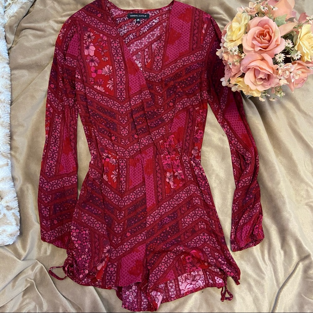 Kendall and Kylie Wrap Romper